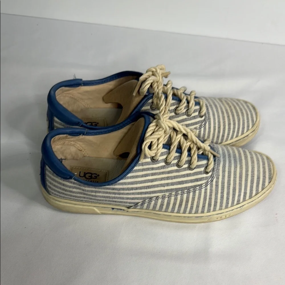 UGG Blue and Cream Sneakers with Nautical Style